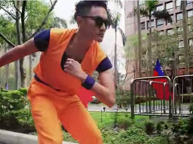 El super sayayin de China. Foto: Youtube