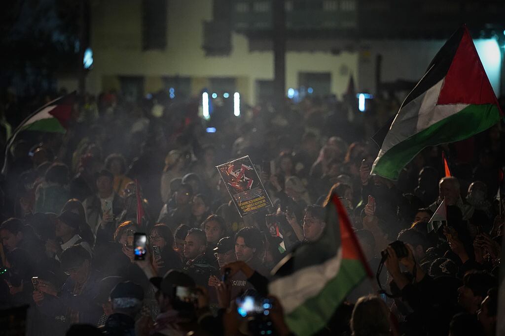 Marchas Pro-Palestina. (Photo by Juancho Torres/Anadolu via Getty Images)