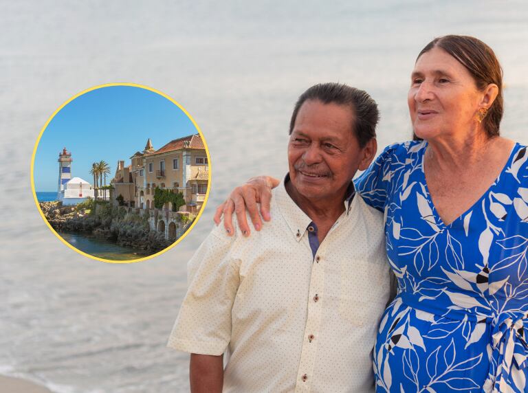 Pareja de personas mayores disfrutando de un momento de descanso (Getty Images)