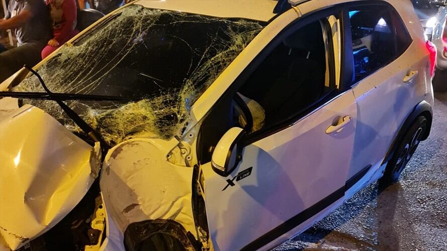 Las autoridades de movilidad le practicaron la prueba de alcoholemia al conductor, la cual arrojó un resultado negativo.. Foto: Secretaría de Movilidad de Cali