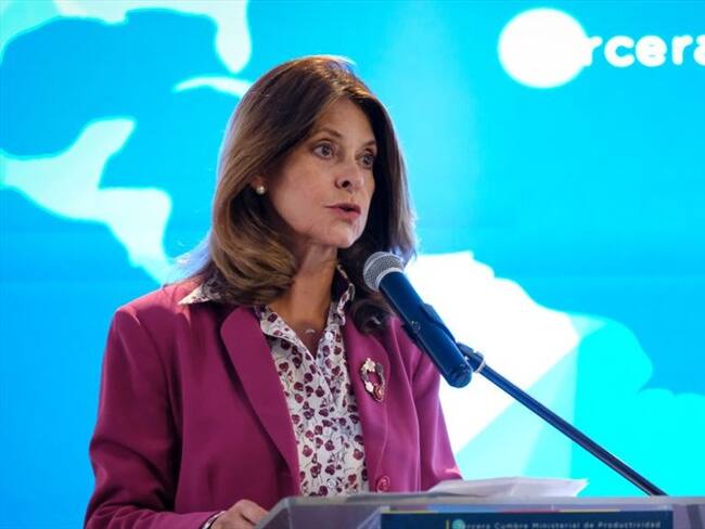 La vicepresidenta y ministra de Relaciones Exteriores, Marta Lucía Ramírez, desarrollará una intensa agenda de trabajo en Estados Unidos. Foto: Getty Images / OVIDIO GONZÁLEZ