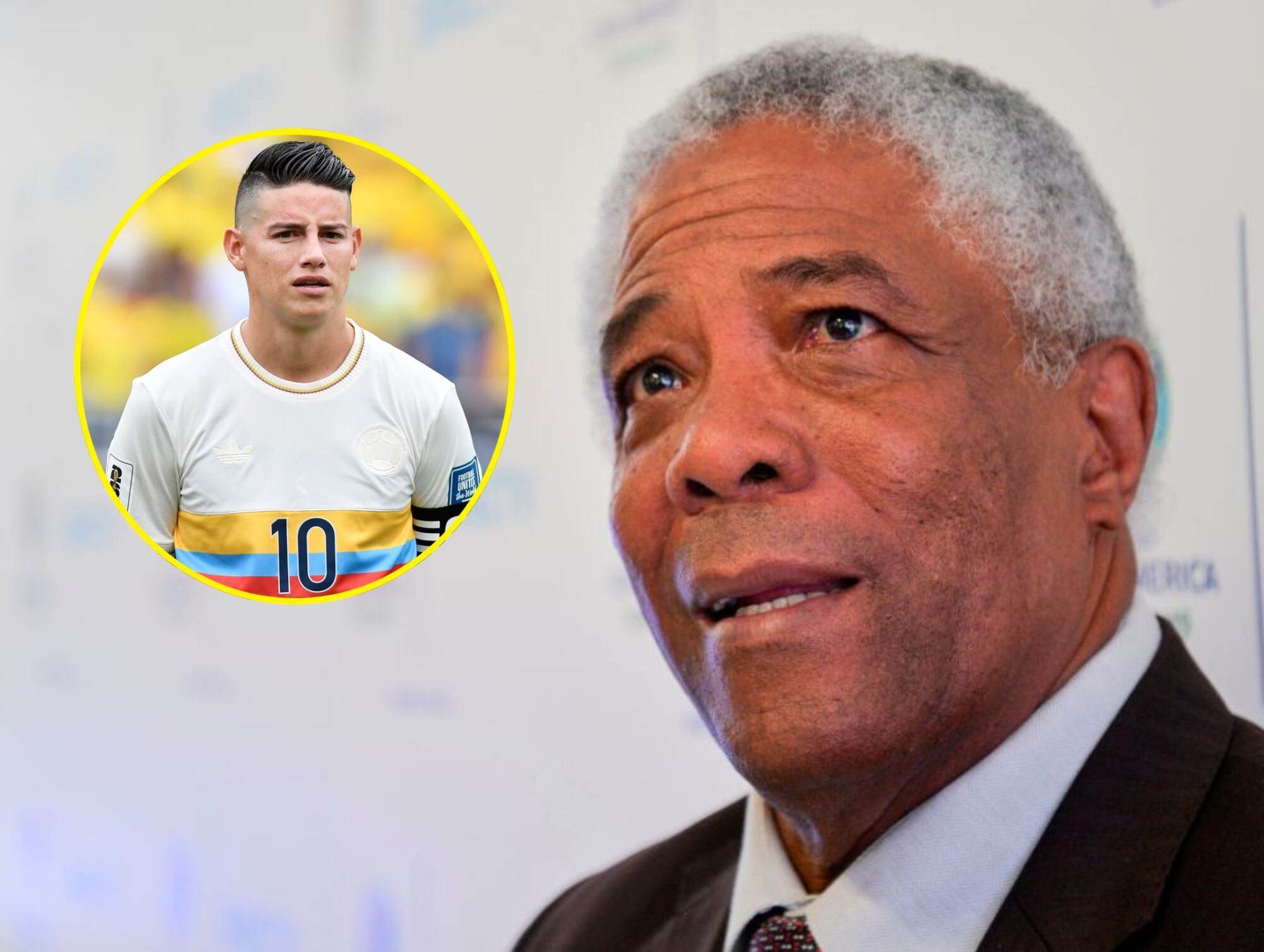 Francisco Maturana. I Foto: DIANA SANCHEZ/AFP via Getty Images. James Rodríguez. I Foto: Gabriel Aponte/Getty Images.