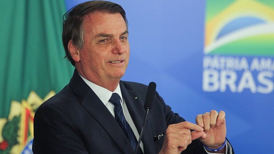 El presidente de Brasil, Jair Bolsonaro. Foto: Getty Images