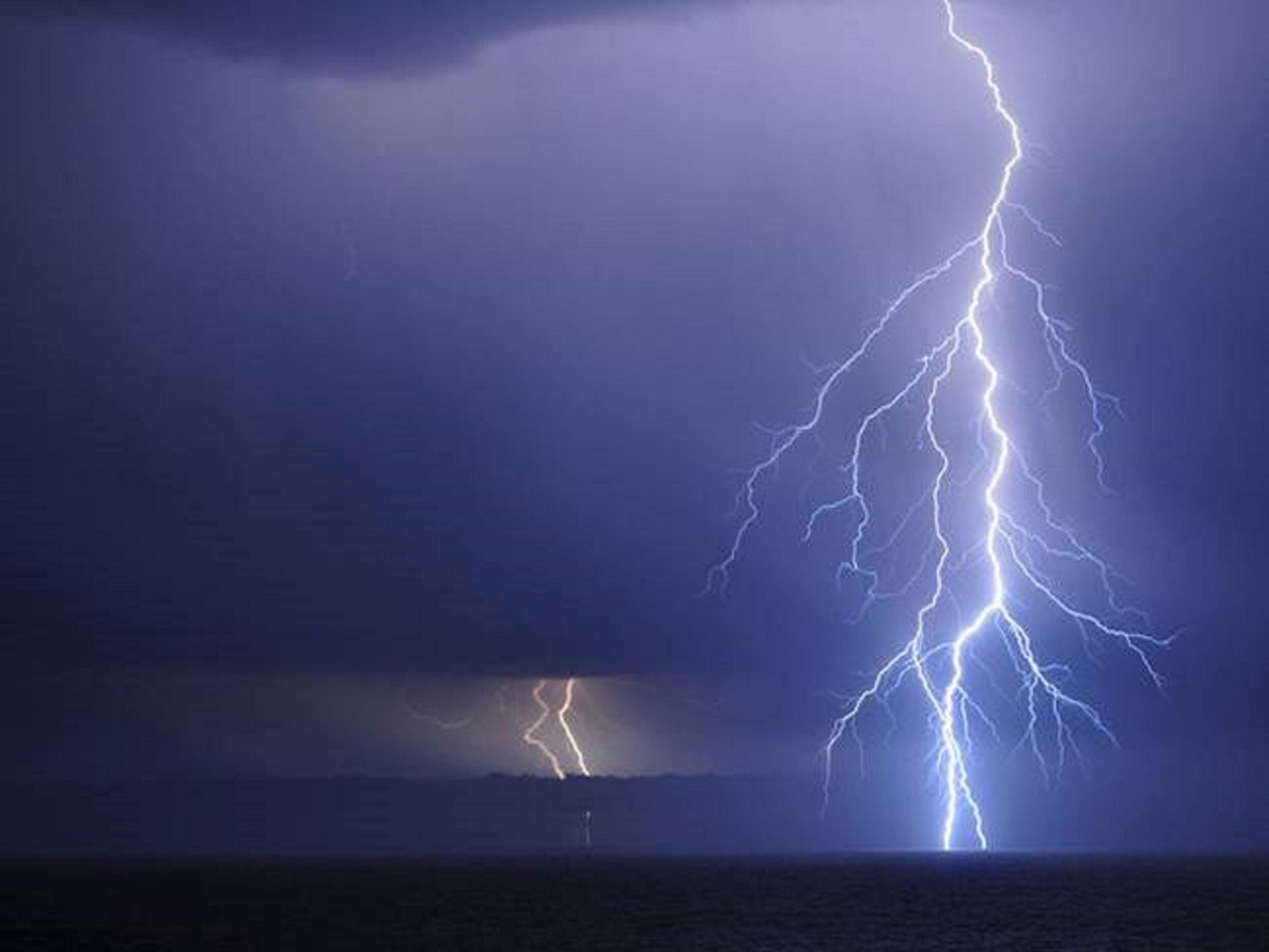 Imagen de referencia de rayo. Foto: Getty Images