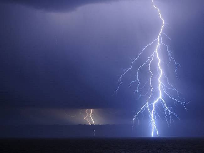Imagen de referencia de rayo. Foto: Getty Images