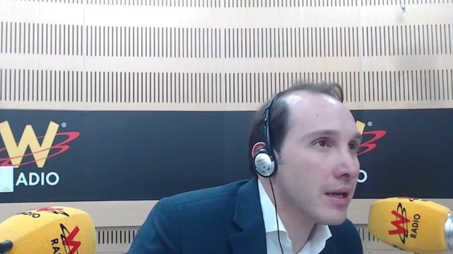 Juan Pablo Silva, presidente de Saludvida EPS. Foto: W Radio