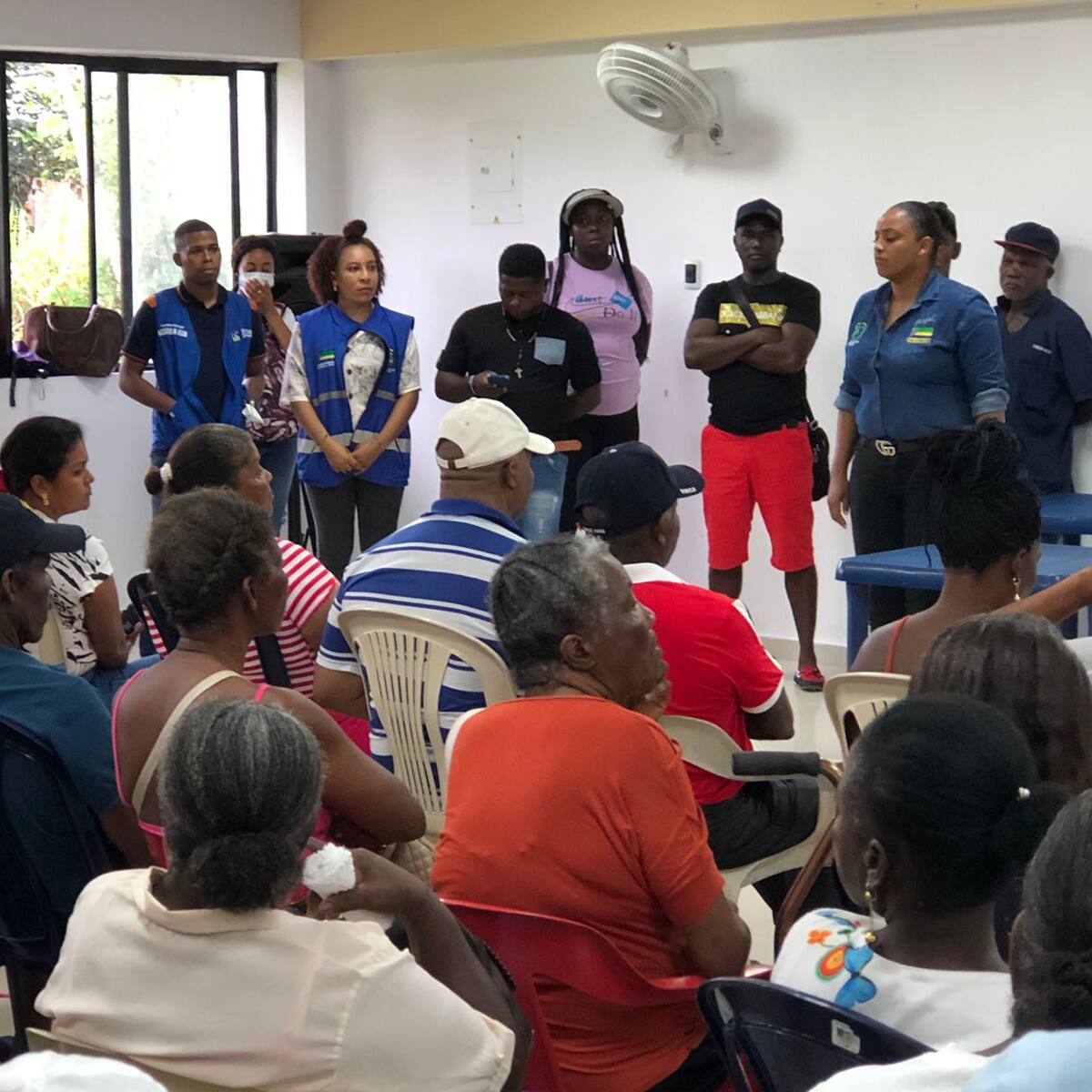 Algunos desplazados llegaron con lo que traían puesto: alcalde de Medio San Juan