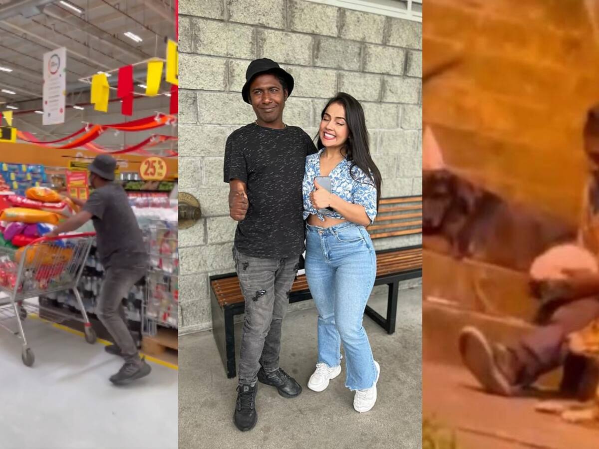 Aida Cortés regala mercado a ‘Shoko’ y llevó mucha comida para perro: “primero los animales”