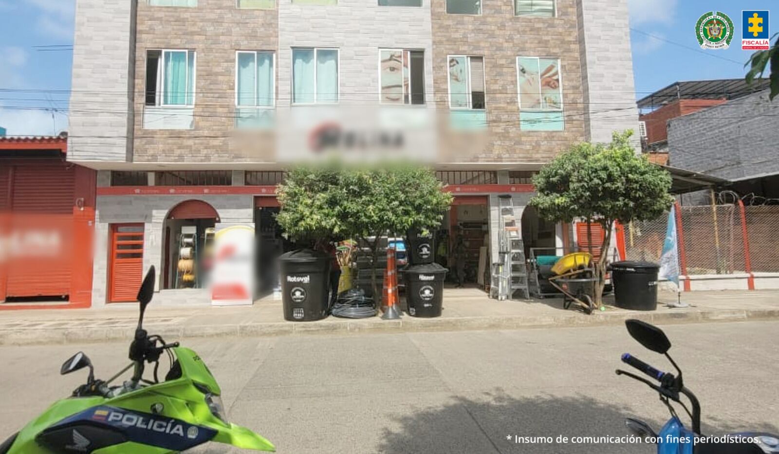 Bienes de supuesto jefe de red de lavado de activos del Clan del Golfo. Foto: cortesía Fiscalía.