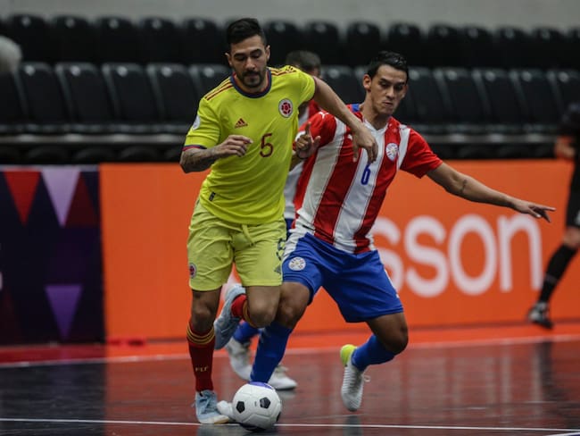 Colombia vs Paraguay en las semifinales de la Copa América de Futsal
