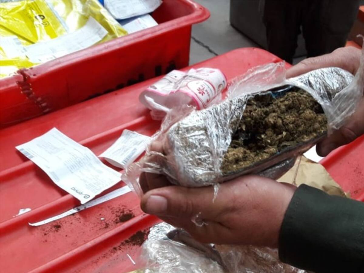 A través de encomiendas insisten en ingresar estupefacientes a dos municipios de Boyacá