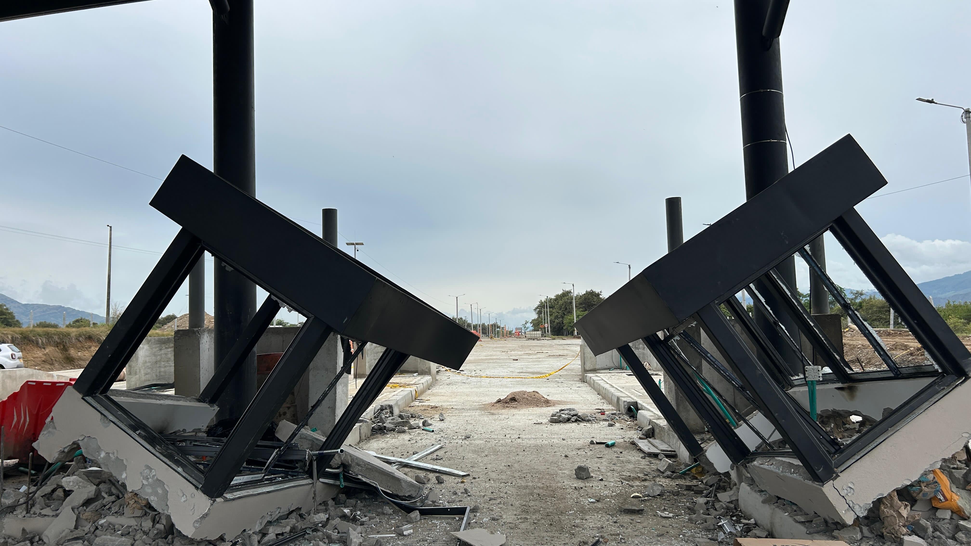 Peaje Laberinto en el Huila. Foto: cortesía ANI.