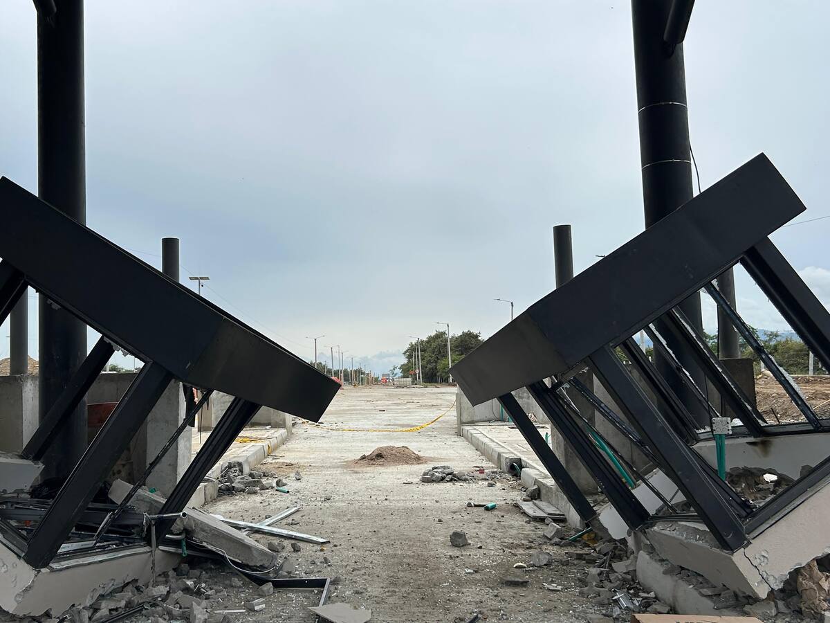 La ANI continúa calculando las pérdidas tras atentado contra el peaje Laberinto en el Huila