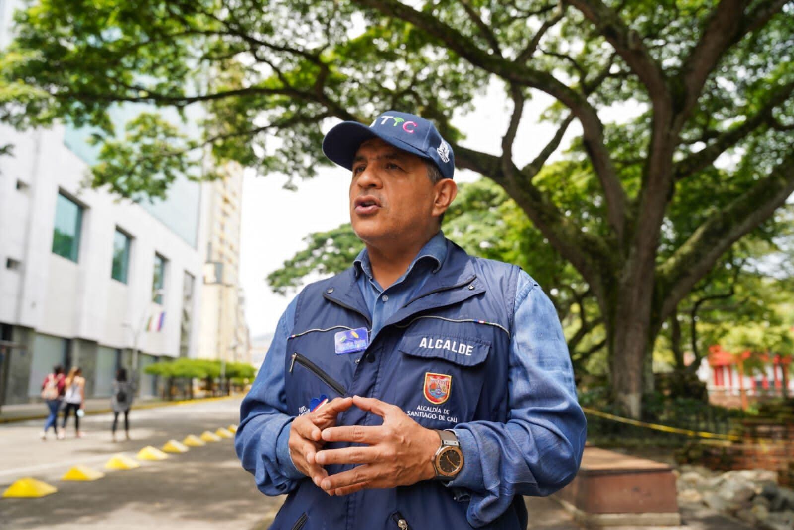 Desde distintos sectores critican al alcalde Ospina por presuntamente estar incurriendo en participación indebida en política. Foto: Alcaldía de Cali.