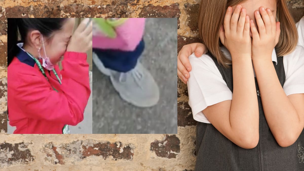 Niegan entrada a una niña al colegio porque no llevó tenis blancos con el uniforme