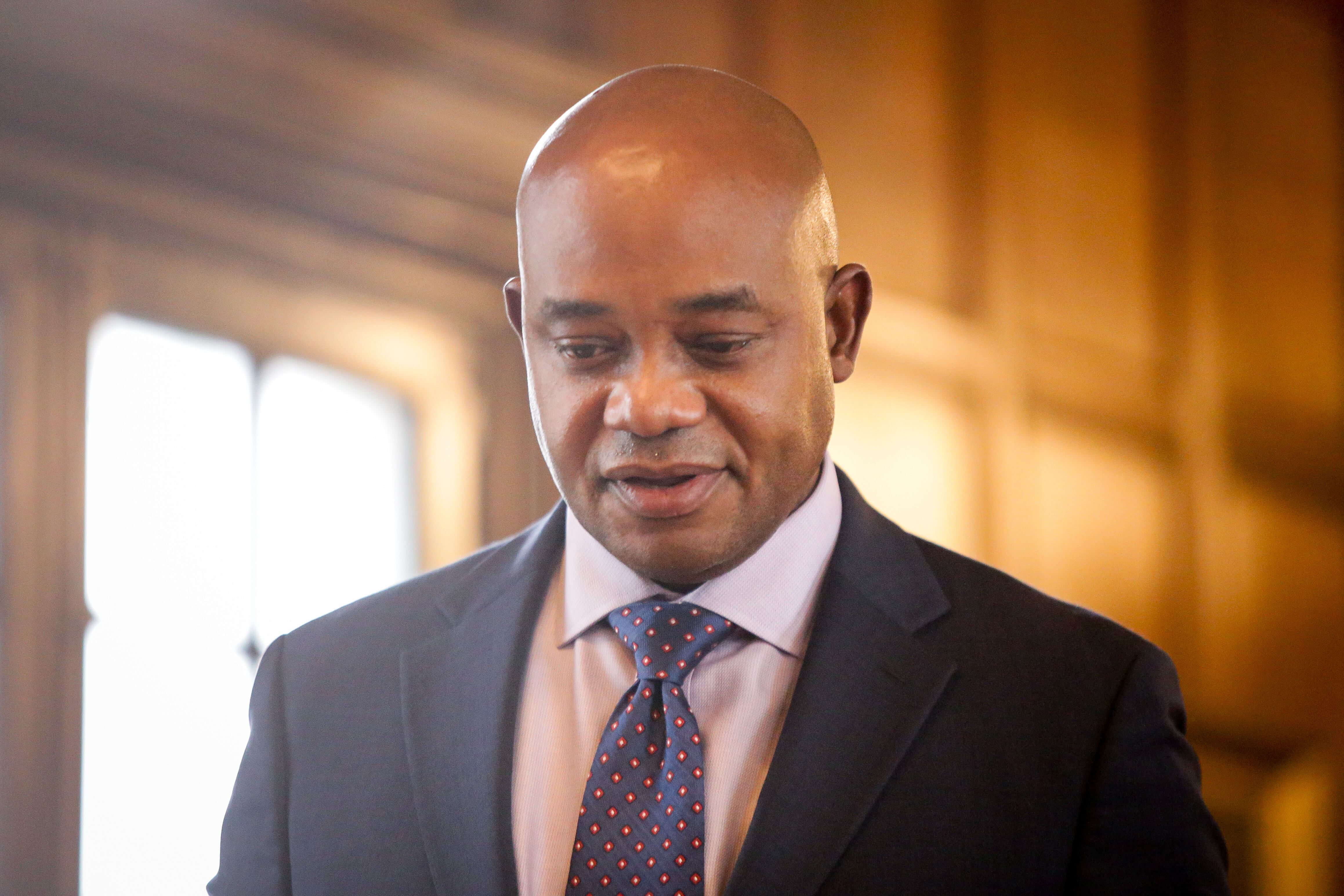 Bogotá. Julio 5 de 2024. En el palacio de San Carlos se realizó un evento de firma de una Carta de Intención entre la Cancillería y la CAF. (Colprensa - Mariano Vimos)