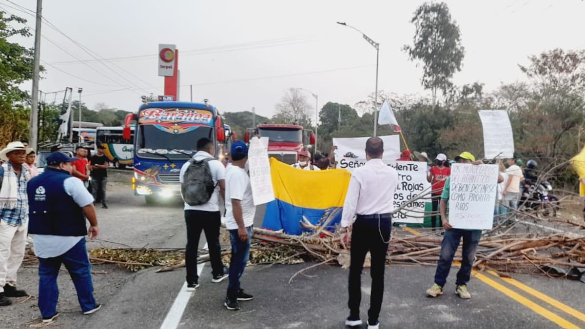 Campesinos del Atlántico anuncian nuevos bloqueos en vías del departamento