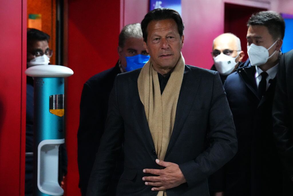 Exprimer ministro de Pakistán Imran Khan. (Photo by Carl Court/Getty Images)