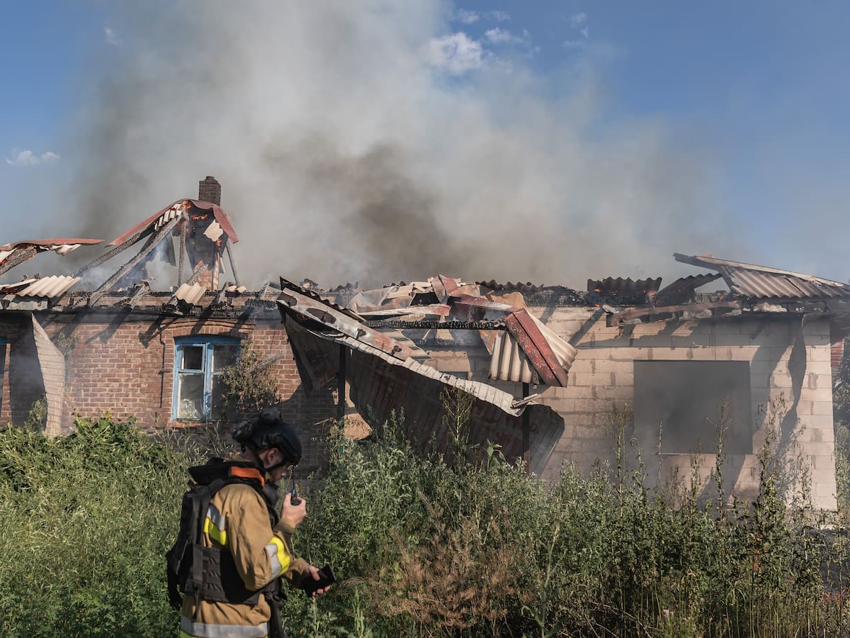 Polonia acusó a Rusia de haber atacado una fábrica polaca en Ucrania con drones