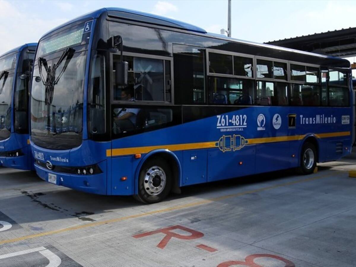 Seis buses del SITP fueron retenidos por manifestantes en Usme