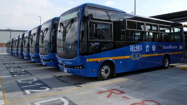 Reportan seis SITP retenidos en Usme por manifestantes / imagen de referencia. Foto: Colprensa / Camila Díaz
