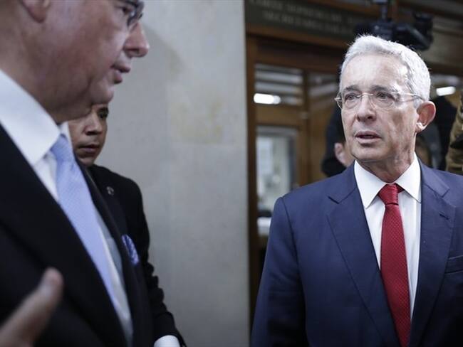 Álvaro Uribe, expresidente y senador, será interrogado este martes por la Corte Suprema de Justicia. Foto: Colprensa