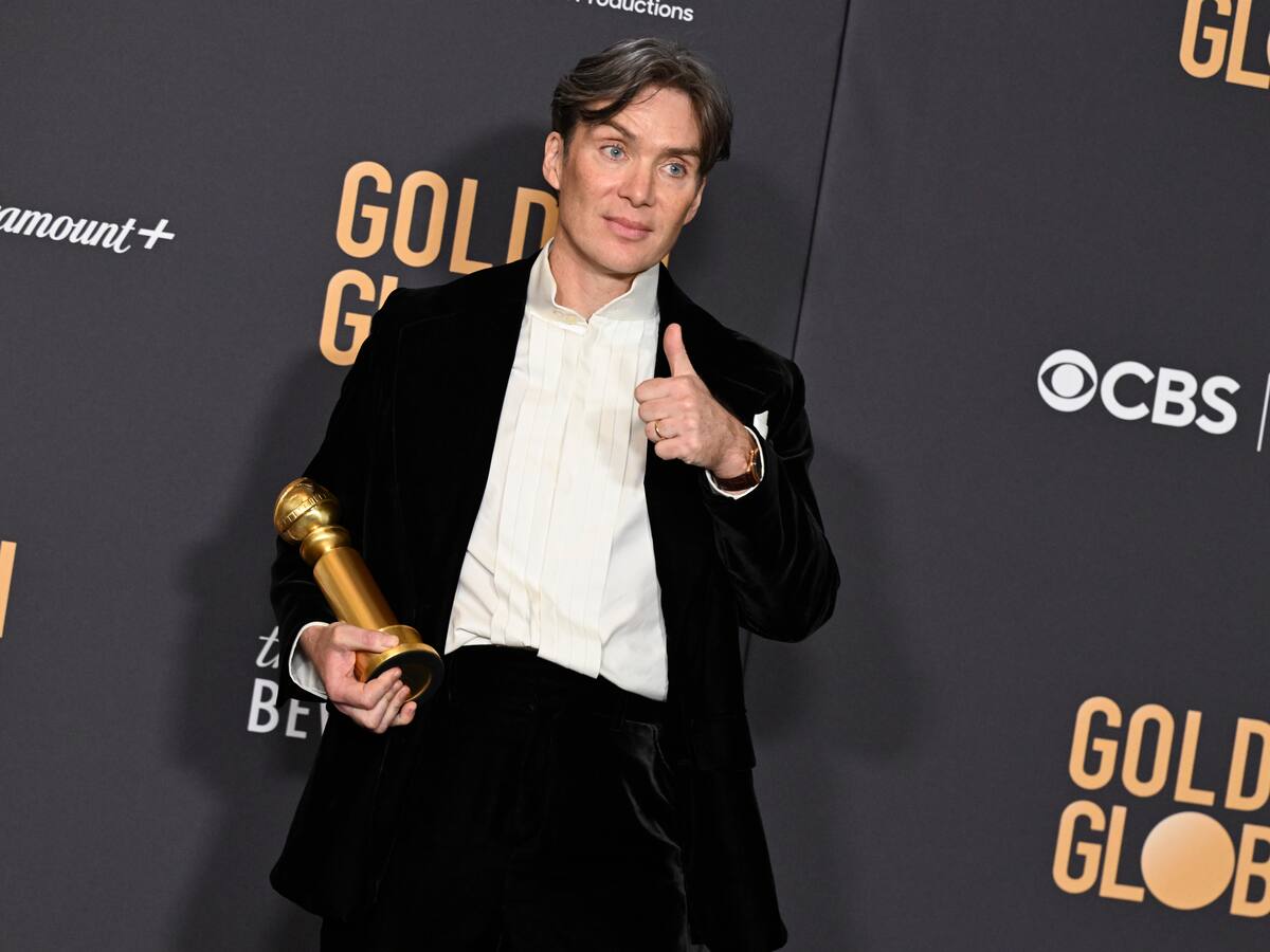 Cillian Murphy ganó el Globo de Oro a mejor actor dramático por “Oppenheimer”