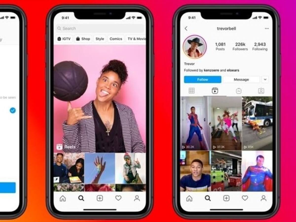 Instagram 'ataca' a TikTok con su nueva función 'Reels'