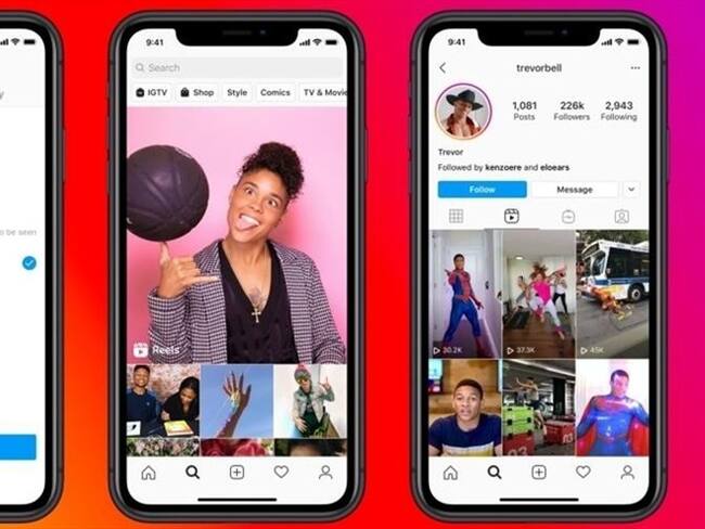 Instragram Reels. Foto: EFE