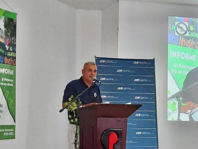 Denuncian en la JEP más de 10 casos de violencia contra docentes en Putumayo. Foto: Cortesía: JEP