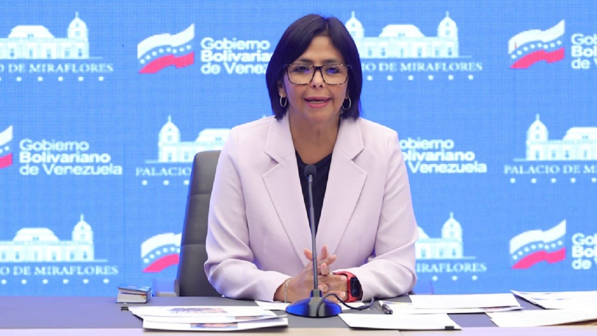 La vicepresidenta de Venezuela aseguró que Nicolás Maduro es el único presidente de Venezuela