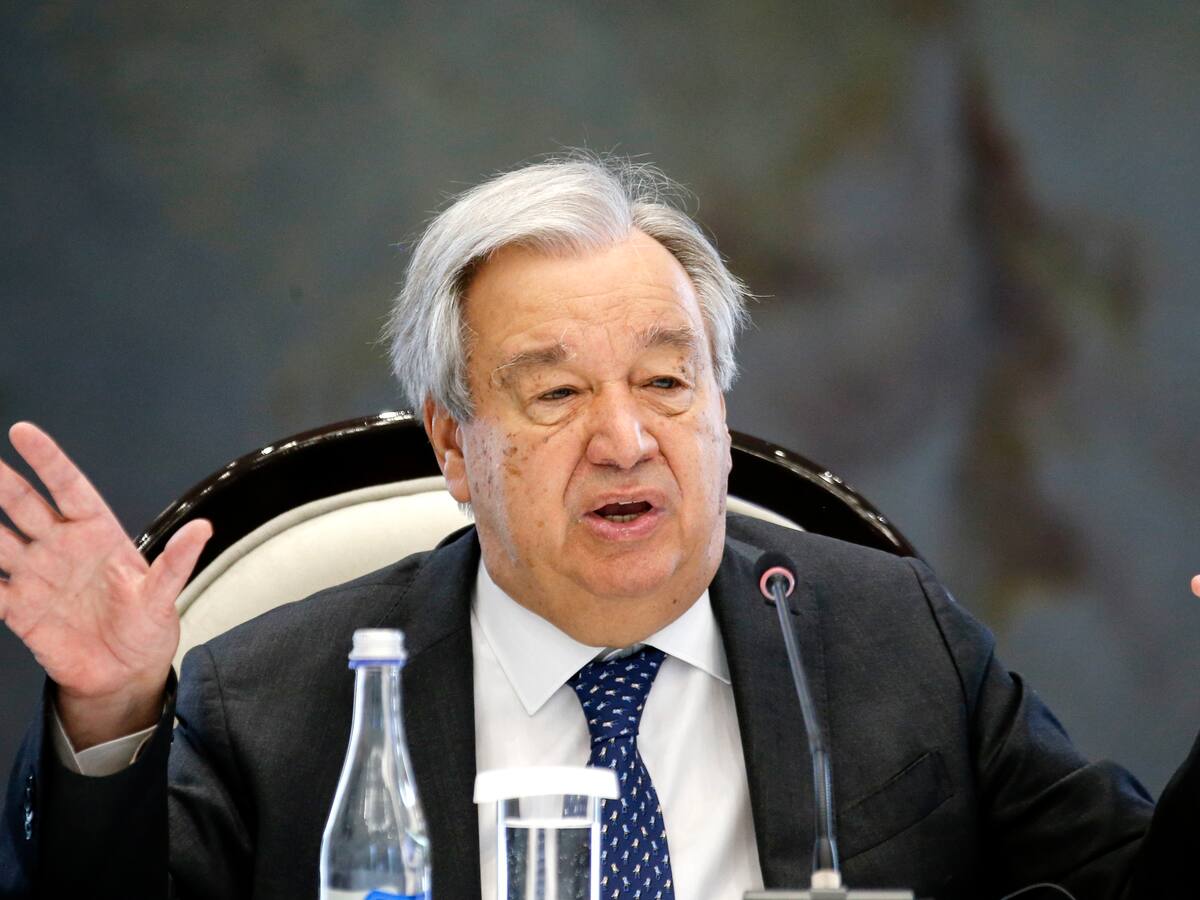 Guterres: las operaciones militares de Israel en Gaza han creado “una situación de terror”