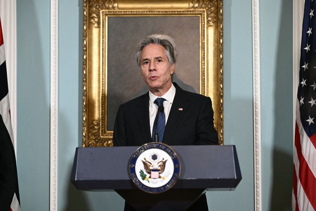 Antony Blinken. Foto: BRENDAN SMIALOWSKI/AFP via Getty Images.