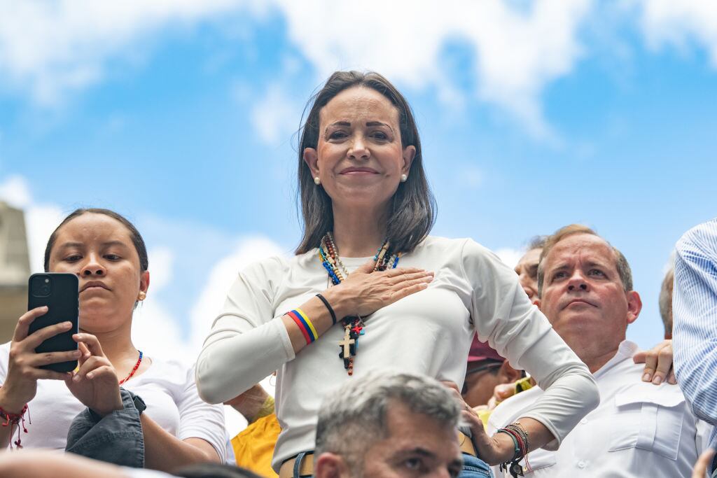 María Corina Machado. I Foto: Alfredo Lasry R/Getty Images.