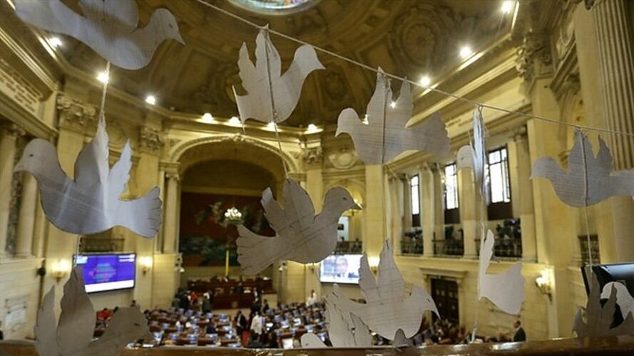 Independientes y oposición anuncian "paro legislativo" hasta que Macías anuncie objeciones a la JEP . Foto: Colprensa