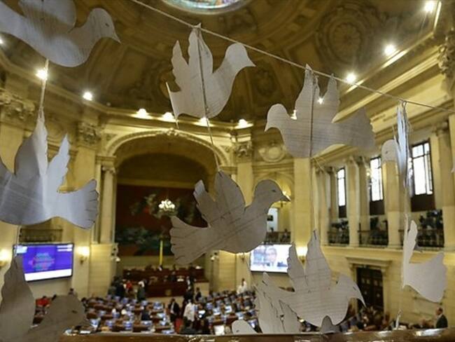 Independientes y oposición anuncian "paro legislativo" hasta que Macías anuncie objeciones a la JEP . Foto: Colprensa