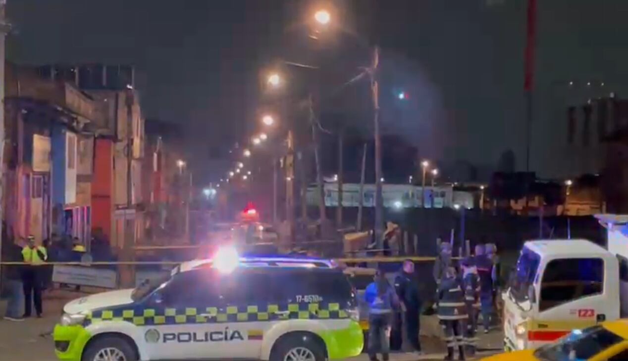 Las autoridades investigan la detonación de un explosivo en el centro de Bogotá. / Foto suministrada