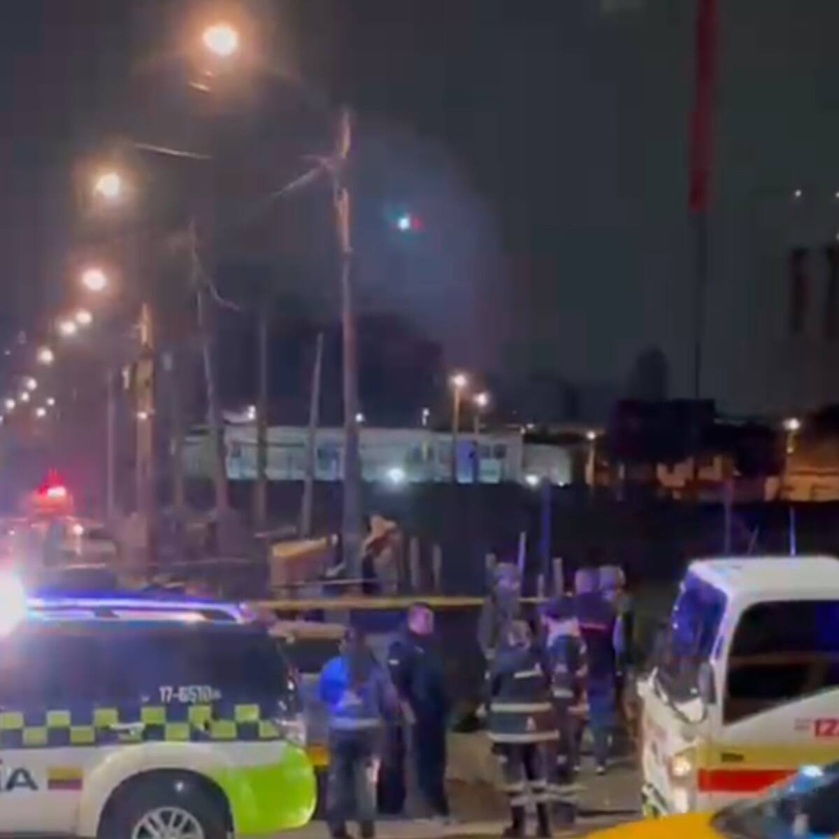 Ataque con explosivos en el centro de Bogotá dejó un muerto y siete heridos
