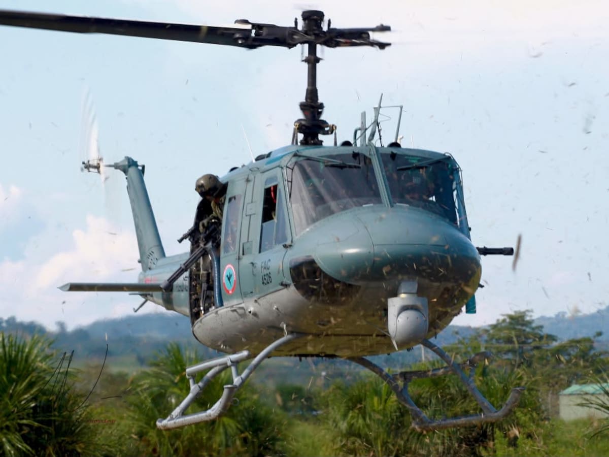 ELN atacó con enjambre de drones base militar en Ocaña: Un helicóptero fue impactado