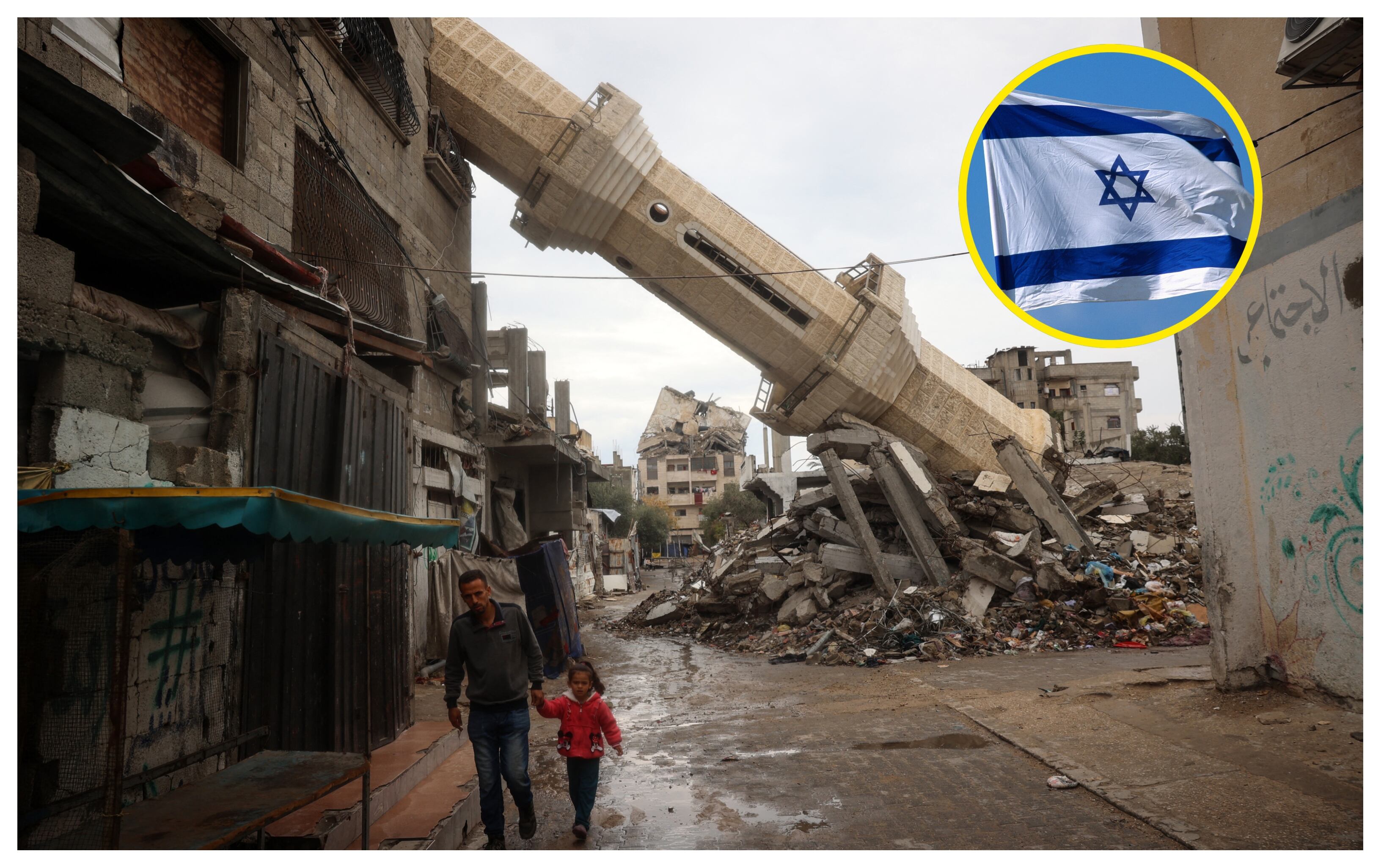 Imagen de referencia, Gaza. Foto: EYAD BABA/AFP via Getty Images