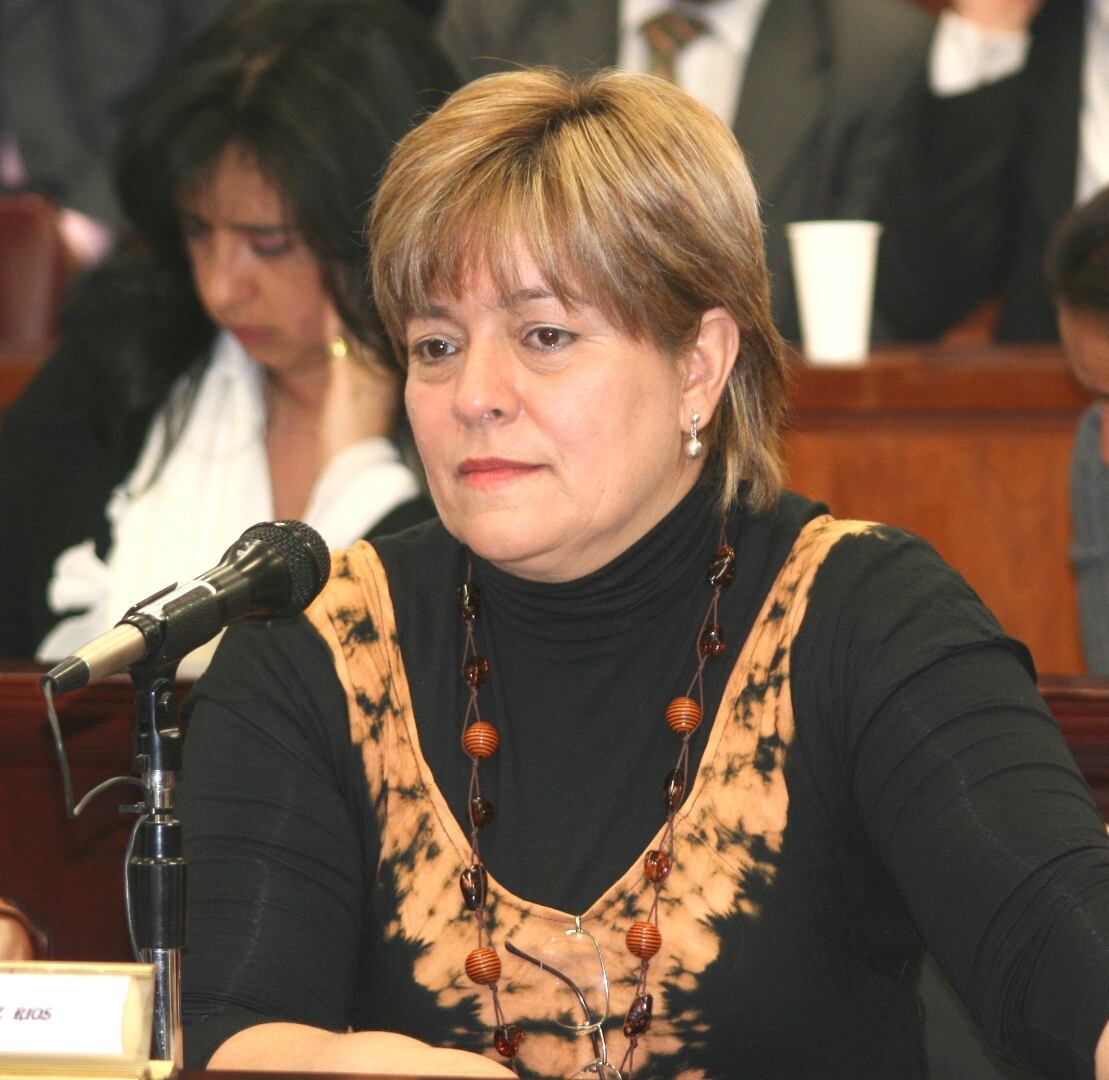 Ministra de Trabajo, Gloria Ramírez.