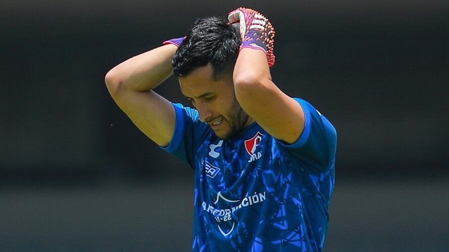 Camilo Vargas, el número 12 del Atlas en el Torneo Grita México A21, Liga MX. Foto: Getty Images/Manuel Velasquez