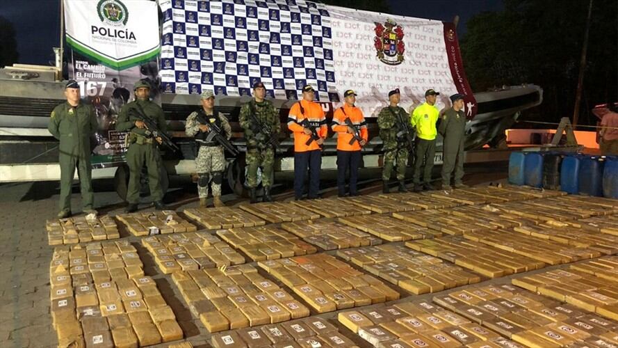 Interceptan embarcación que llevaba una tonelada de coca a Centroamérica . Foto: La W