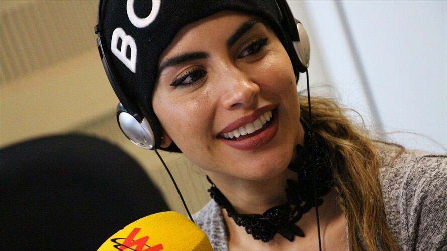 Jessica Cediel en La W. Foto: La W Con Vicky Dávila
