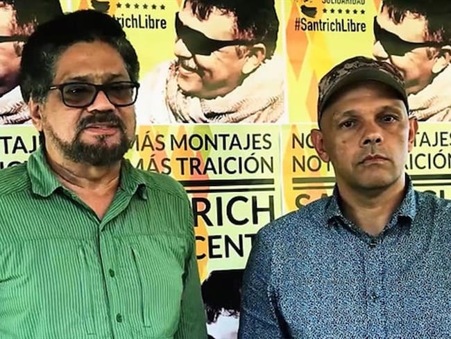 El Paisa e Iván Márquez criticaron a la JEP. Foto: Colprensa