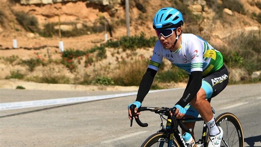 Miguel Ángel "Superman" López, campeón de los jóvenes en el Giro. . Foto: Getty Images