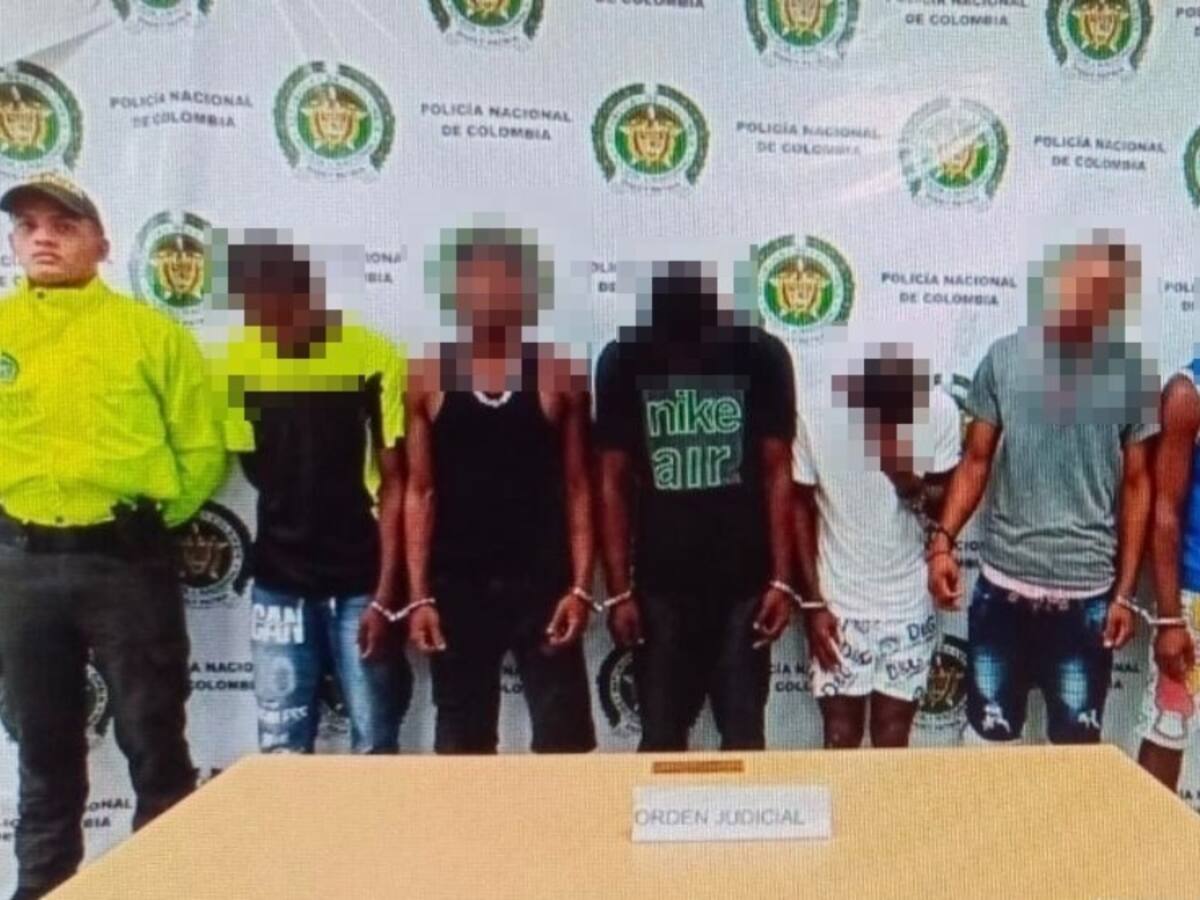 A la cárcel la banda ‘Los Raros’, dedicados al robo y la extorsión en Buenaventura
