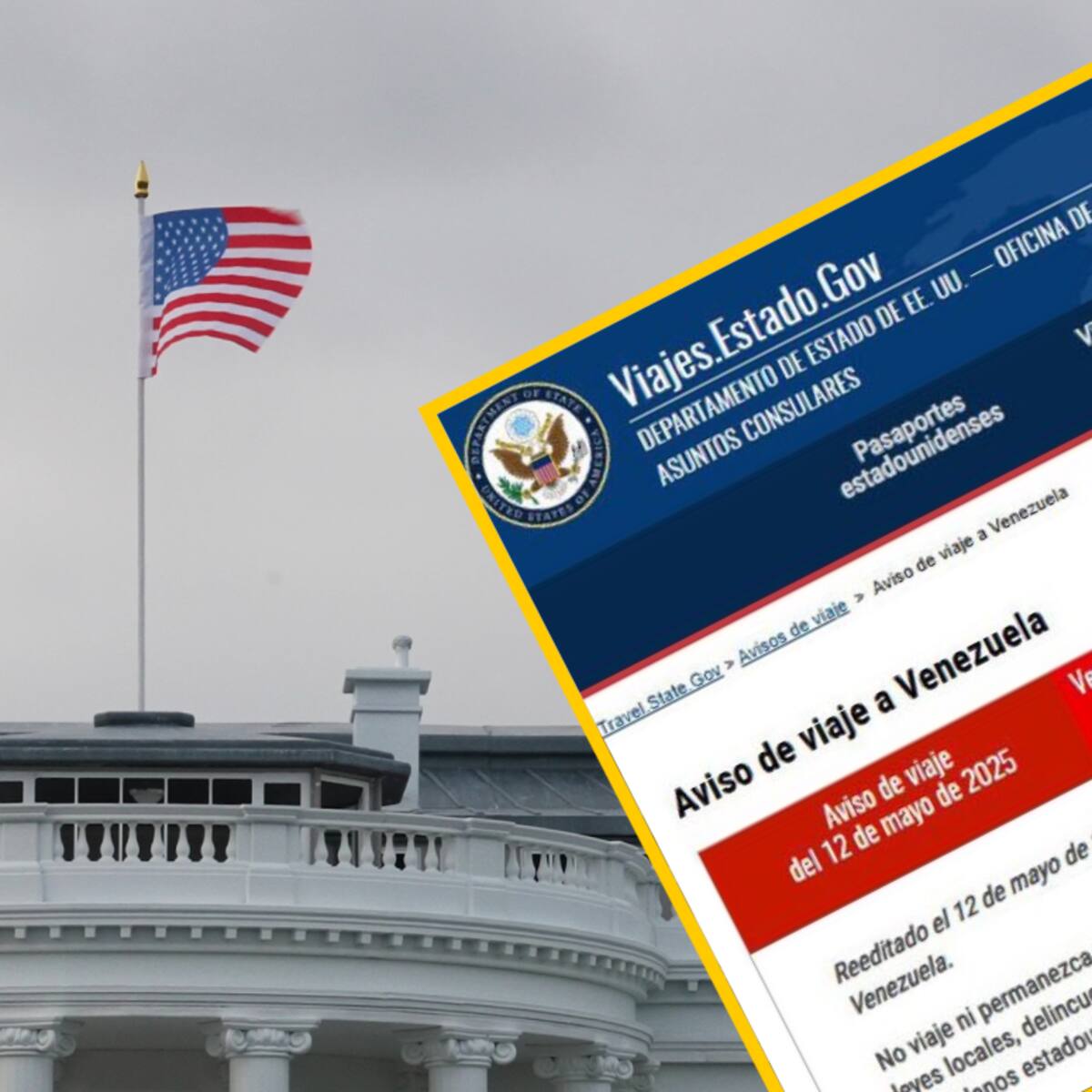 EE.UU. pidió a sus ciudadanos salir “de inmediato” de Venezuela por “alto riesgo” de detenciones