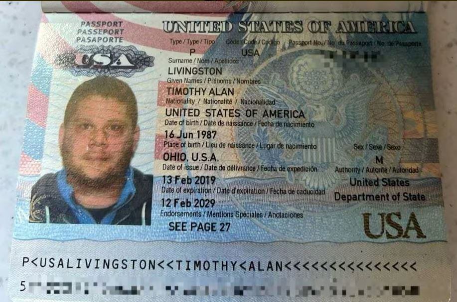 estadounidense Timothy Alan Livingston- foto cortesía