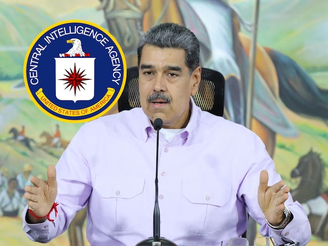 Gobierno de Nicolás Maduro ve con “extrema alarma” uso de la CIA como “amenaza” contra Venezuela. Foto: EFE.